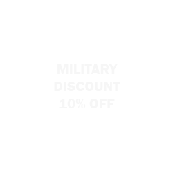 10% Military Discount badge